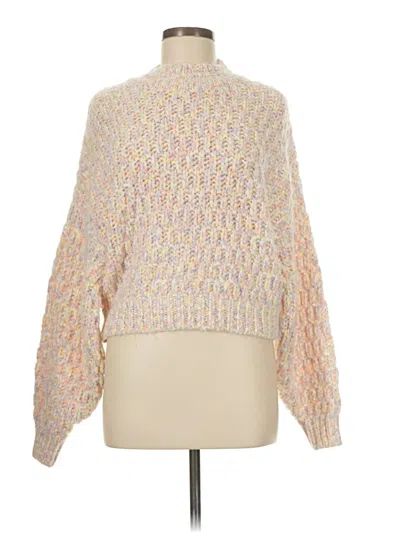 Pre-owned Universal Thread Pullover Sweater In White