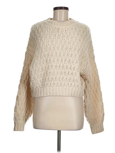 Pre-owned Universal Thread Pullover Sweater In White