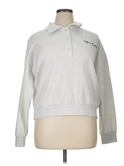 Pre-owned Universal Thread Pullover Sweater In White