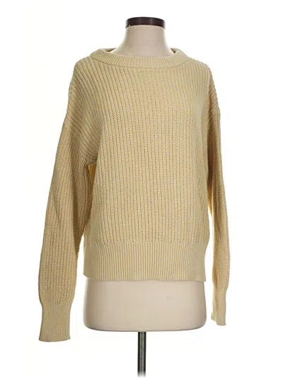 Pre-owned Universal Thread Pullover Sweater In Yellow