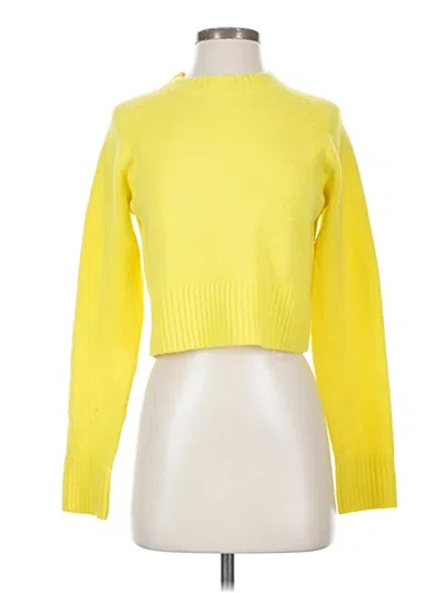 Pre-owned Universal Thread Pullover Sweater In Yellow
