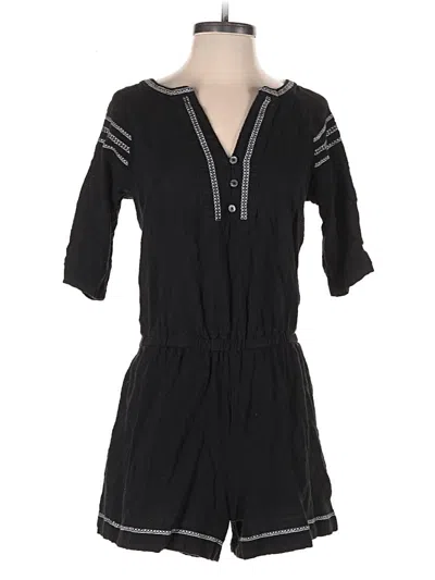 Pre-owned Universal Thread Romper In Black