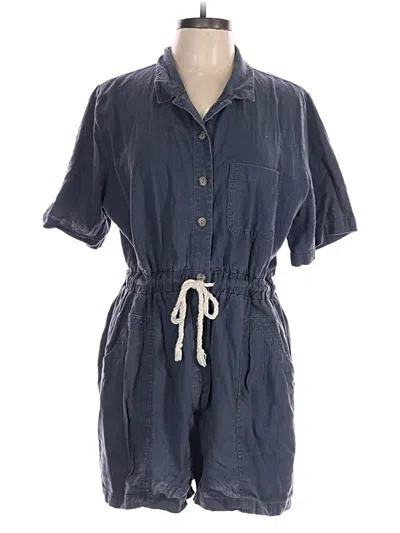 Pre-owned Universal Thread Romper In Blue