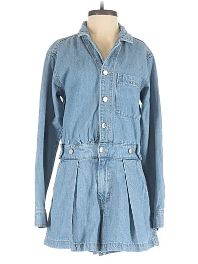 Pre-owned Universal Thread Romper In Blue