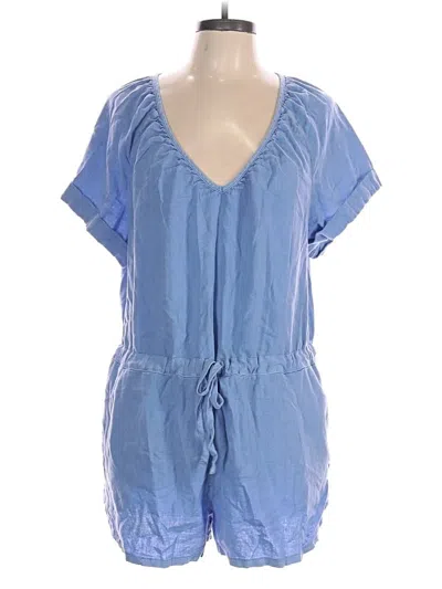 Pre-owned Universal Thread Romper In Blue
