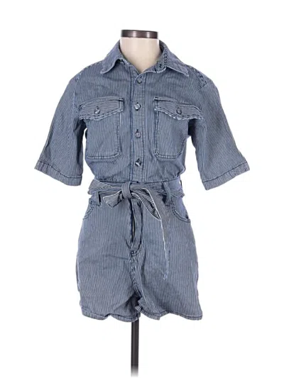 Pre-owned Universal Thread Romper In Blue