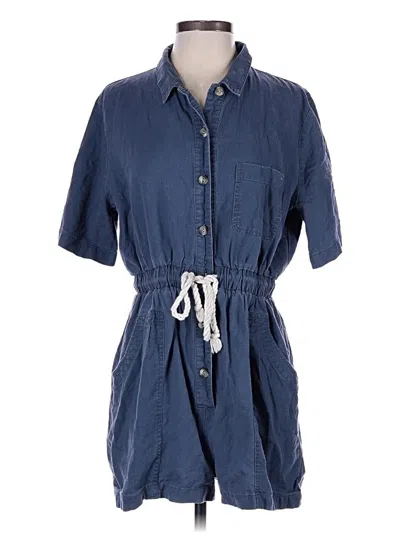 Pre-owned Universal Thread Romper In Blue