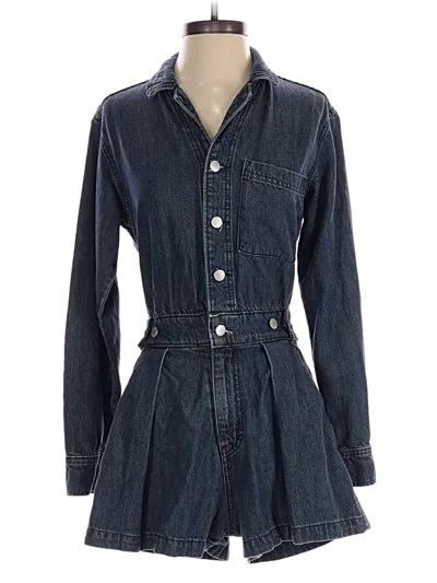 Pre-owned Universal Thread Romper In Blue