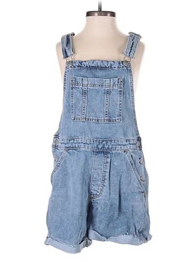 Pre-owned Universal Thread Romper In Blue