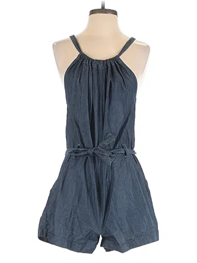 Pre-owned Universal Thread Romper In Blue