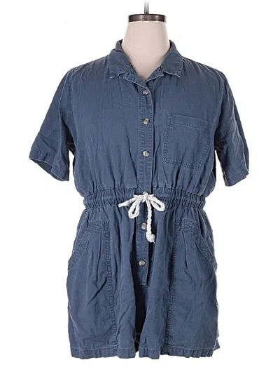 Pre-owned Universal Thread Romper In Blue