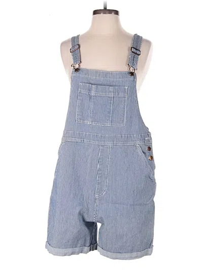 Pre-owned Universal Thread Romper In Blue
