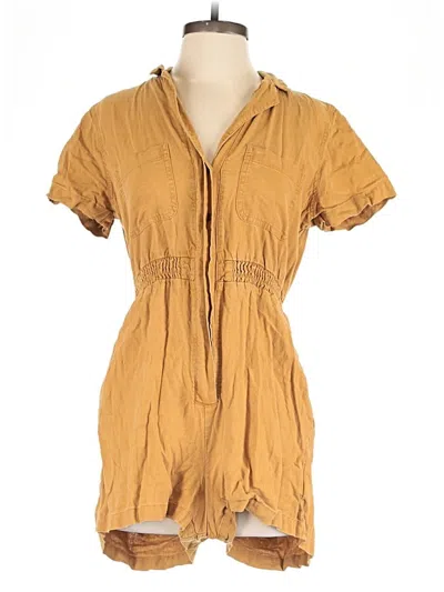 Pre-owned Universal Thread Romper In Brown
