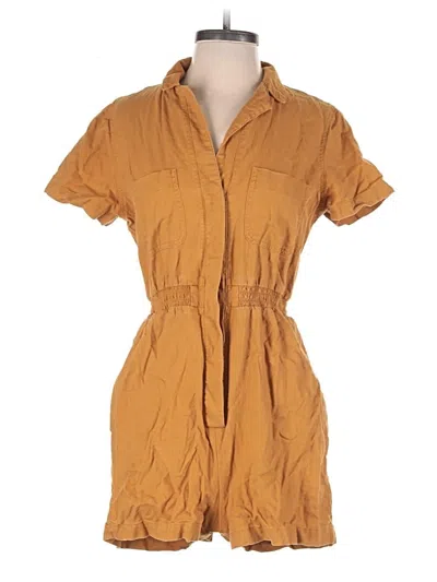 Pre-owned Universal Thread Romper In Brown