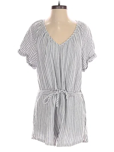 Pre-owned Universal Thread Romper In Gray