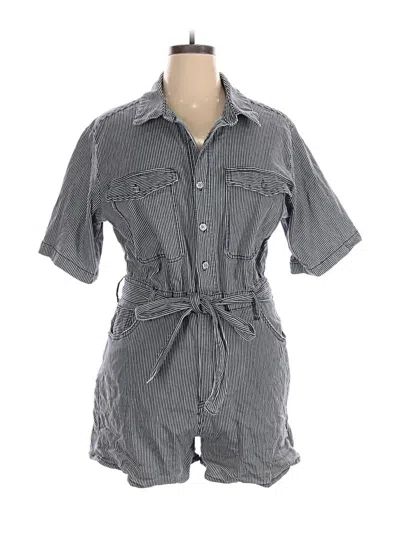 Pre-owned Universal Thread Romper In Gray