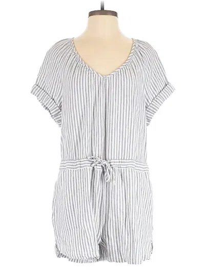 Pre-owned Universal Thread Romper In Gray