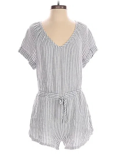 Pre-owned Universal Thread Romper In Gray
