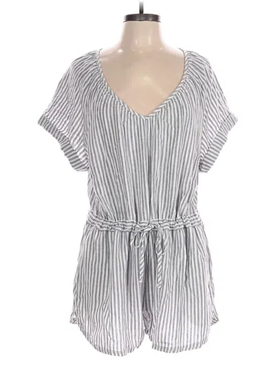 Pre-owned Universal Thread Romper In Gray