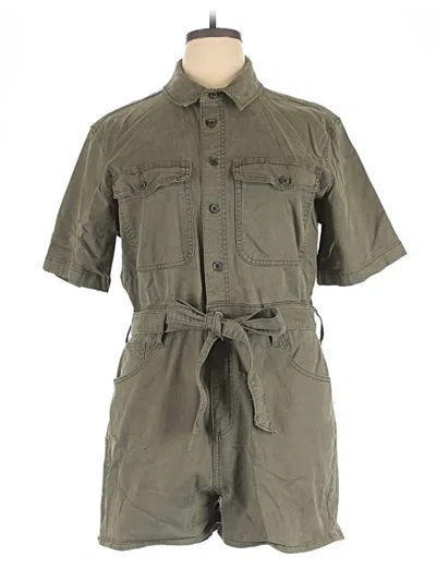 Pre-owned Universal Thread Romper In Green