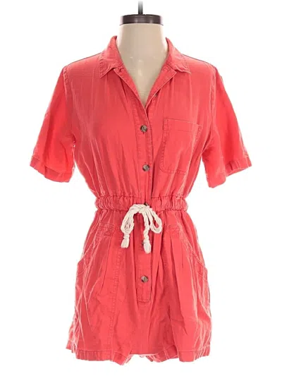 Pre-owned Universal Thread Romper In Orange
