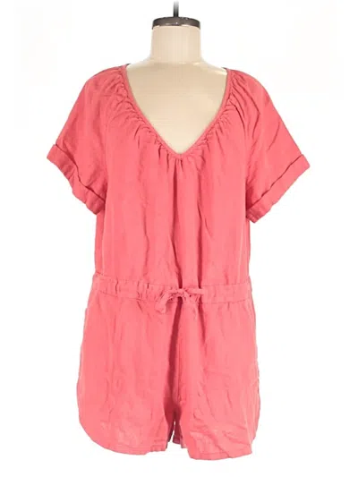 Pre-owned Universal Thread Romper In Pink