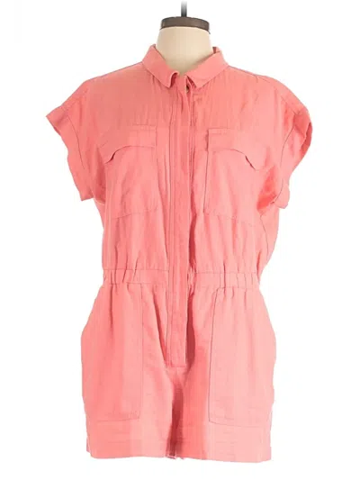 Pre-owned Universal Thread Romper In Pink