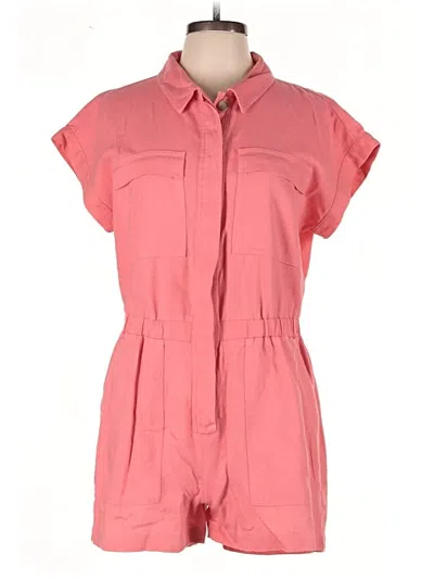 Pre-owned Universal Thread Romper In Pink