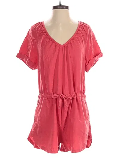 Pre-owned Universal Thread Romper In Red