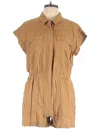 Universal Thread Romper In Tan