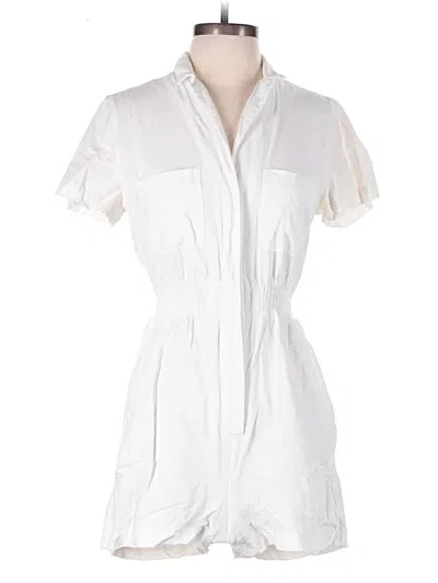 Pre-owned Universal Thread Romper In White