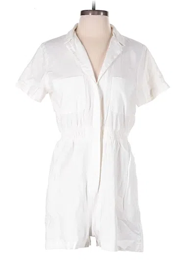 Pre-owned Universal Thread Romper In White