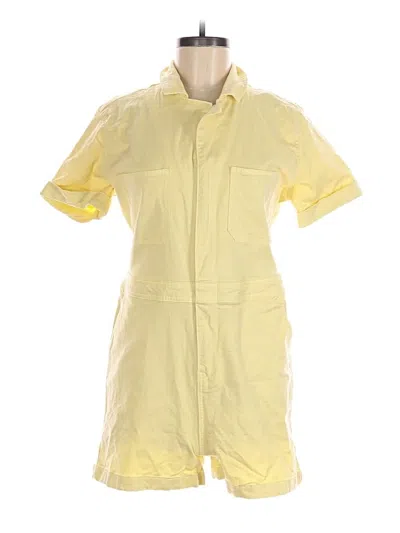 Pre-owned Universal Thread Romper In Yellow