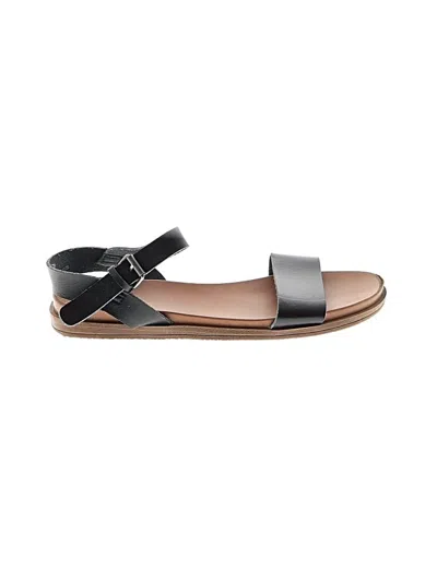 Pre-owned Universal Thread Sandals In Black