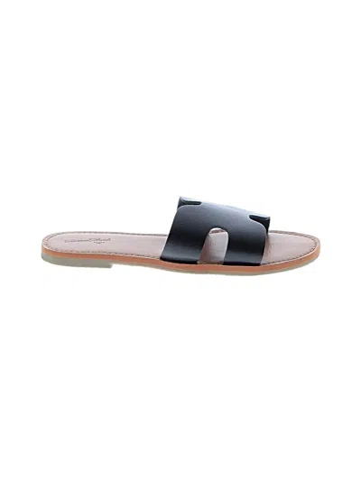 Pre-owned Universal Thread Sandals In Black