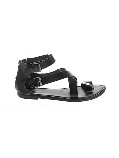 Pre-owned Universal Thread Sandals In Black