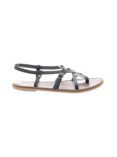 Pre-owned Universal Thread Sandals In Black