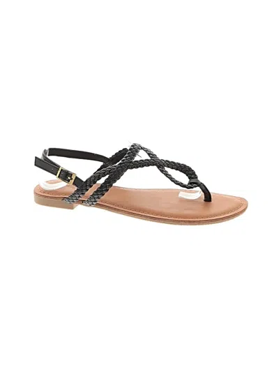 Pre-owned Universal Thread Sandals In Black