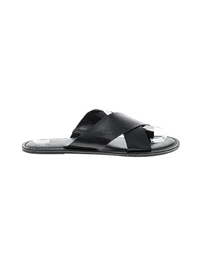 Pre-owned Universal Thread Sandals In Black