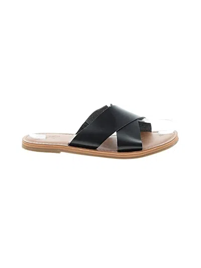 Pre-owned Universal Thread Sandals In Black