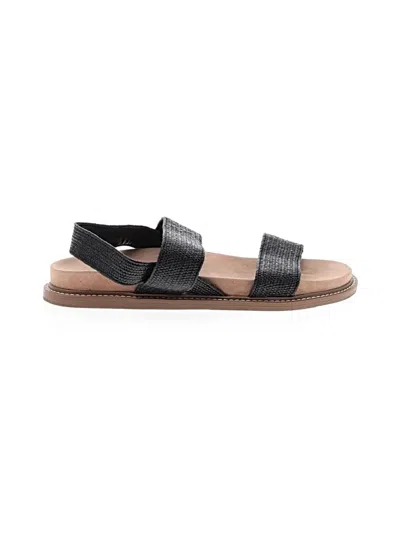 Pre-owned Universal Thread Sandals In Black