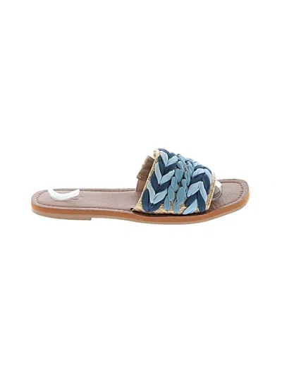 Pre-owned Universal Thread Sandals In Blue