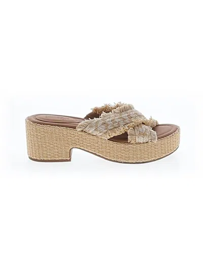 Pre-owned Universal Thread Sandals In Brown