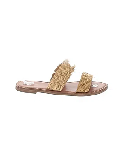 Pre-owned Universal Thread Sandals In Brown