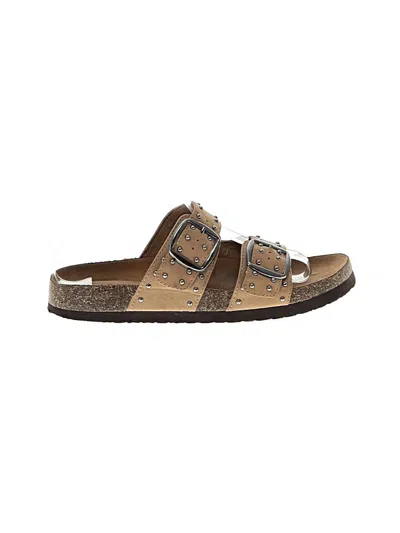 Pre-owned Universal Thread Sandals In Brown