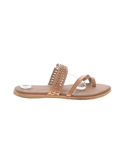 Pre-owned Universal Thread Sandals In Brown
