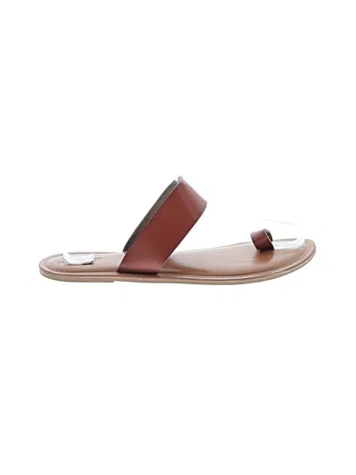 Pre-owned Universal Thread Sandals In Brown