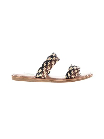 Pre-owned Universal Thread Sandals In Gold