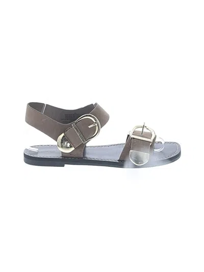Pre-owned Universal Thread Sandals In Gray