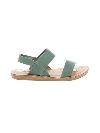 Pre-owned Universal Thread Sandals In Green